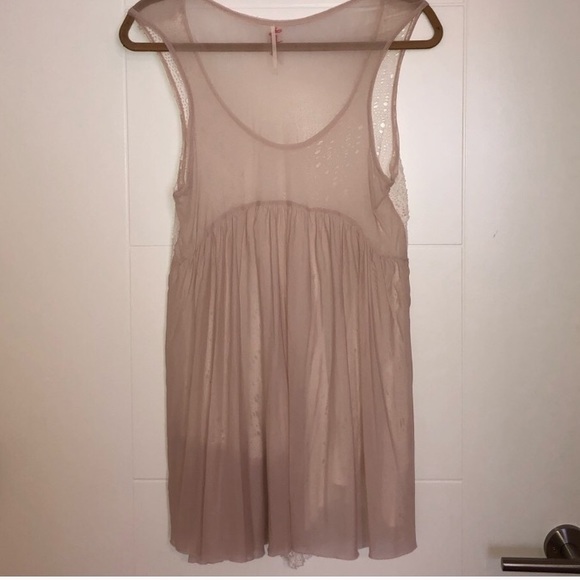 NWOT ASO Violet Harmon Free People Dress,  WHITE - Picture 3 of 5